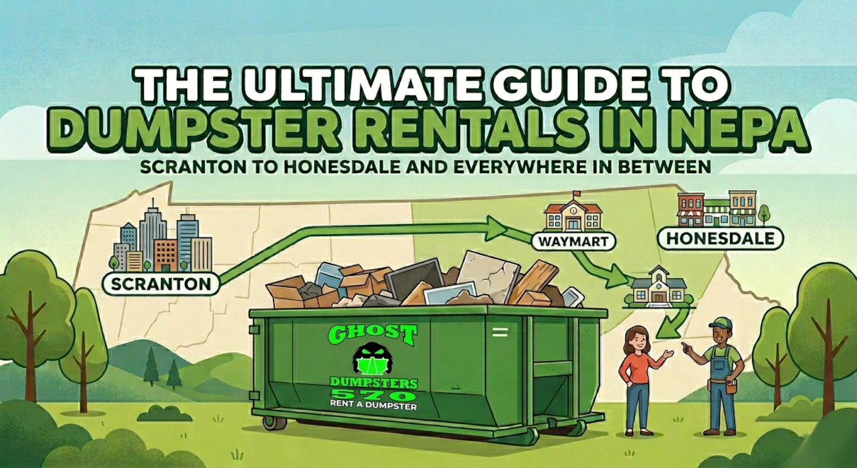 The Ultimate Guide to Dumpster Rentals in NEPA: From Scranton to Honesdale