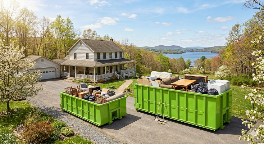 Spring Cleaning in the 570: When to Rent a 10-Yard vs. 20-Yard Bin